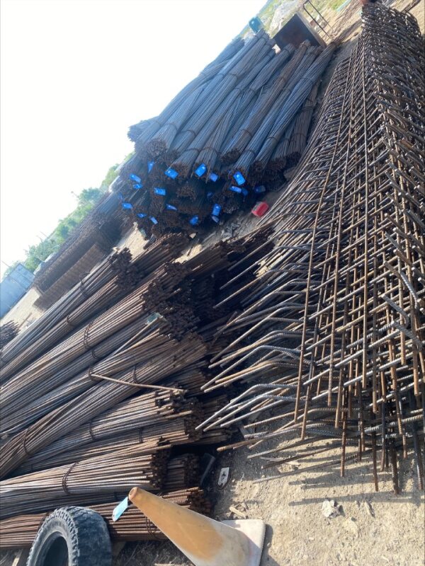 #4 steel sample